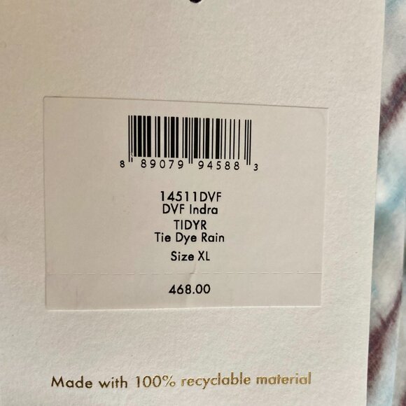 Diane Von Furstenberg Indra Wrap Dress - size XL - Picture 9 of 12